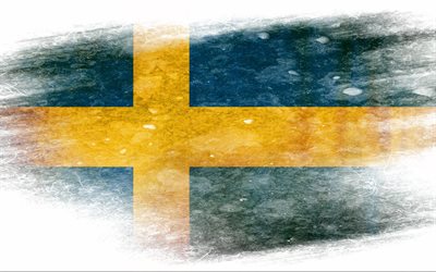 suecia, la bandera de suecia, los símbolos de suecia