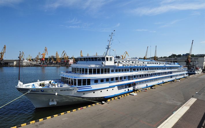 ukrainian ship, taras shevchenko, ukraine, dnipro, port, ukrainian navy