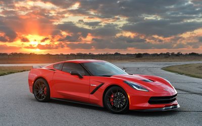tuning, stingray hennessey, chevrolet corvette, hpe700, sports coupe, 2014