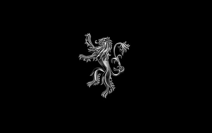 juego de tronos, logotipo de la casa lannister