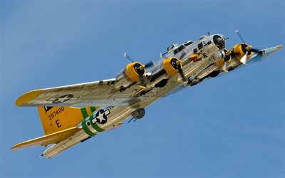 boeing b-17 flying fortress, b-17, bombardieri