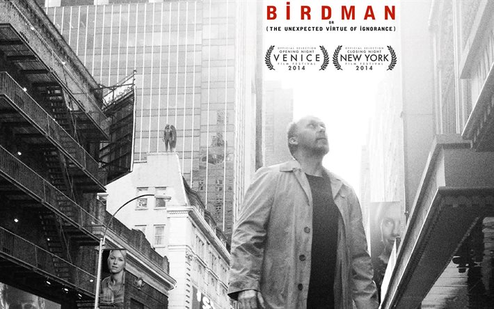 En 2014, la película birdman, birdman