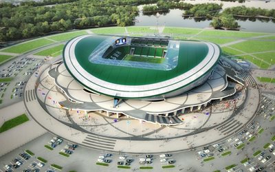 le tatarstan, kazan arena, kazan, 2018 la coupe du monde, les stades, les stades de football