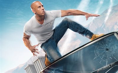 vin diesel in fast and furious 7