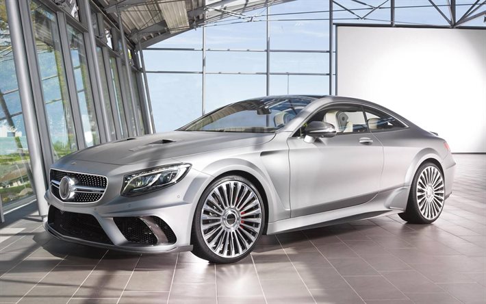 mercedes-benz s63, amg coupe, tuning, mansory, 2015
