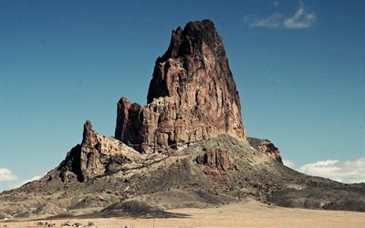 agathla пик, ABD, arizona, rock, monument valley
