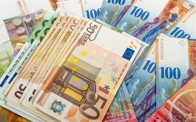 euro, contas, dinheiro europeu, 50 euro, dinheiro, 20 euro, 10 euro, 5 euro
