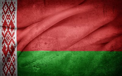 la texture, la biélorussie, le drapeau de la biélorussie