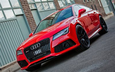 tuning, audi рс7, audi rs7, strasse roues