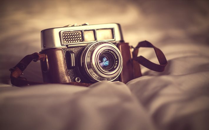 오래된 카메라, 카메라, 복고풍