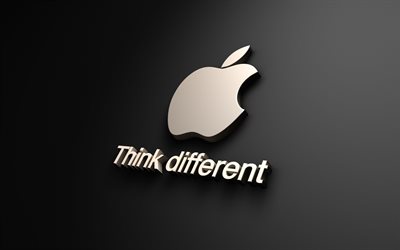 pensar diferente, de manzana, de pensar de otra manera