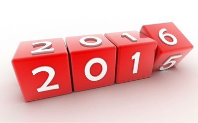 En 2016, les cubes, le nouvel an