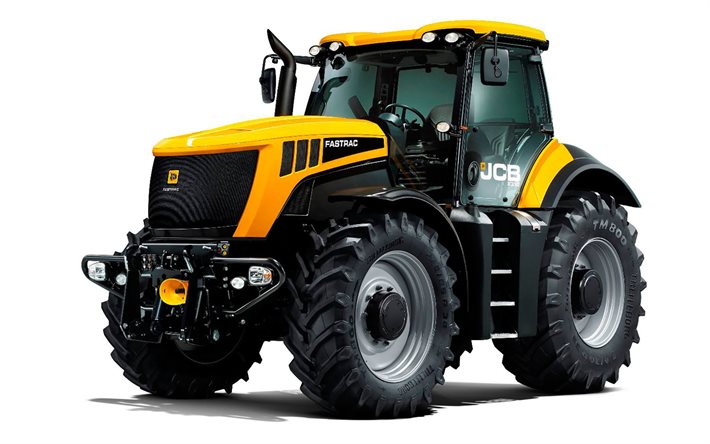 大きなトラクター, jcb-visa-, fastrac8310, 農業機械