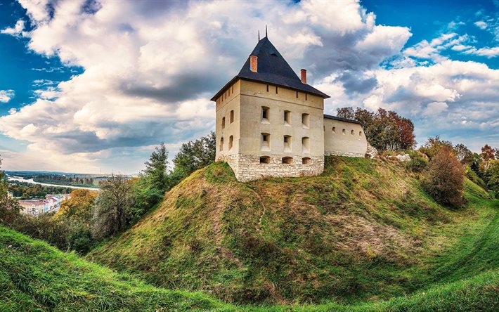 castelo halytsky, ucrânia, galich