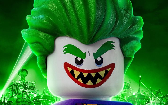 Le Joker, 2017 film, la 3d, l'animation, Le Lego Batman