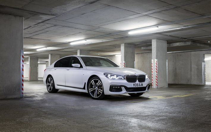 BMW M7, BMW Serie 7, xDrive, G11, 2015, BMW, berlina, auto di lusso