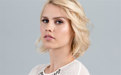 Claire Holt, actress, blonde, beautiful woman
