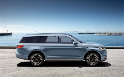 Lincoln Navigator, 2017, Concept, luxury SUV, new cars, Lincoln