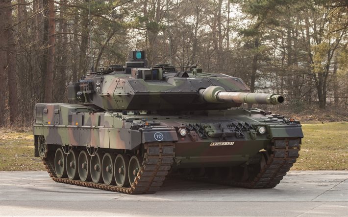 Leopard 2A7, French réservoir, German army, de tanks, de l'Armée