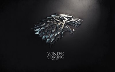 Thrones ev Stark, logo, Oyun