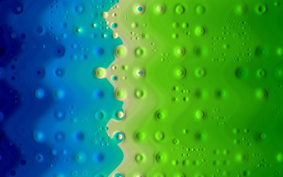 latex, blue-green background, texture