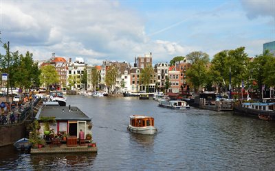 amsterdam, le canal