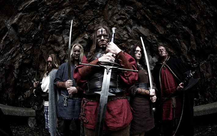 en finlande, le groupe de folk metal, speed metal