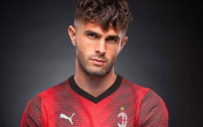 christian pulisic, ac mailand, serie a, amerikanische fußballer, fußball, mailand fc, christian pulic photoshooting