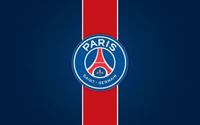 PSG, emblem, Paris Saint-Germain, Liga 1, logo, soccer, football club, Ligue 1, FC PSG