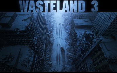 Wasteland 3, 4K, poster, Giochi 2019