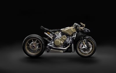 Ducati 1199 Superleggera, una carrera de 5K, 2017, superbikes, estudio, motos deportivas