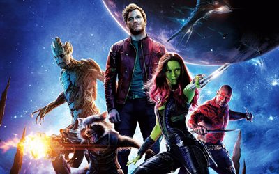 Guardians of the Galaxy, actors, main characters