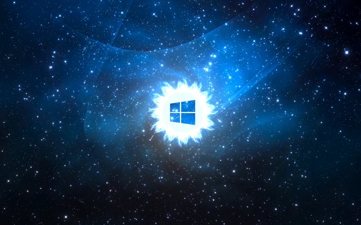 Windows 8, stars, space, creative