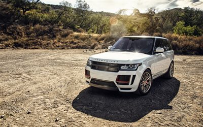 Land Rover, Vorsteiner, l'accordage, le Range Rover Sport, 2017 voitures, Vus, Range Rover