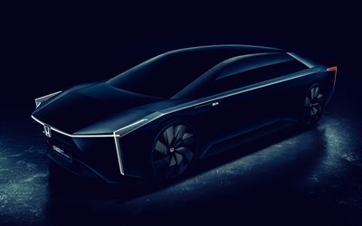 Honda eN GT Concept, 4k, studio, 2023 cars, electric cars, japanese cars, Honda