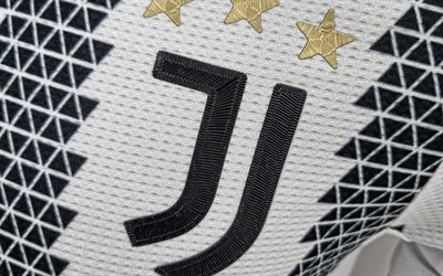 logotipo de la juventus fc, camiseta de manga corta, club de fútbol italiano, juve, turín, italia, serie a, escudo de la juventus fc, camiseta juventus