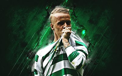 Leigh Griffiths, grunge, le Celtic FC, le vert de la pierre, de soccer, de Griffiths, le soccer, le Scottish premier League, football, footballeurs écossais