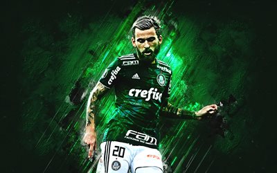 Lucas Lima, grunge, Palmeiras FC, pietra verde, calcio, Lima, Brasiliano di Serie A, il calcio, il brasiliano calciatori, SE Palmeiras, Brasile