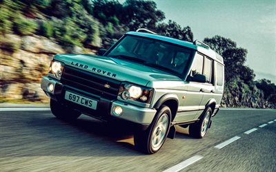 Land Rover Discovery, 4k, UK-spec, 2003 cars, SUV, highway, 2003 Land Rover Discovery, british cars, Land Rover