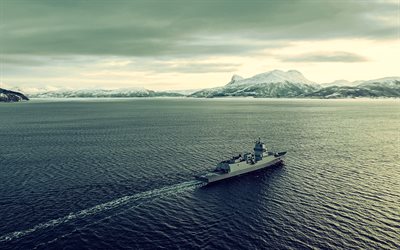 hnoms thor heyerdahl, f314, königlich norwegische marine, norwegische fregatte, klasse fridtjof nansen, norwegische kriegsschiffe, norwegen