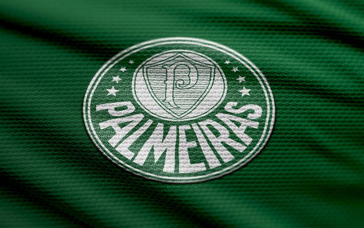 सी पाल्मीरस फैब्रिक लोगो, 4k, हरे कपड़े की पृष्ठभूमि, ब्राज़ीलियाई सीरी ए, bokeh, फुटबॉल, एसई पाल्मीरस लोगो, फ़ुटबॉल, सी पाल्मीरस प्रतीक, सी पाल्मीरस, ब्राज़ीलियाई फुटबॉल क्लब, पाल्मीरस एफसी