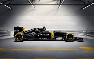 Formula 1, Renault RS16, 2016, Season 2016, race car