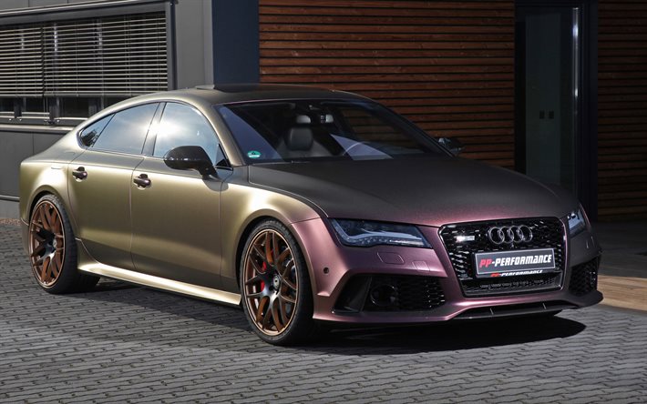 PP-Performance, tuning, Audi RS7 Sportback, 2016 cars, supercars
