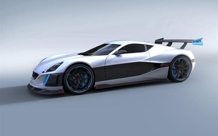 supercars, 2016, Rimac Concept S, concepts, studio
