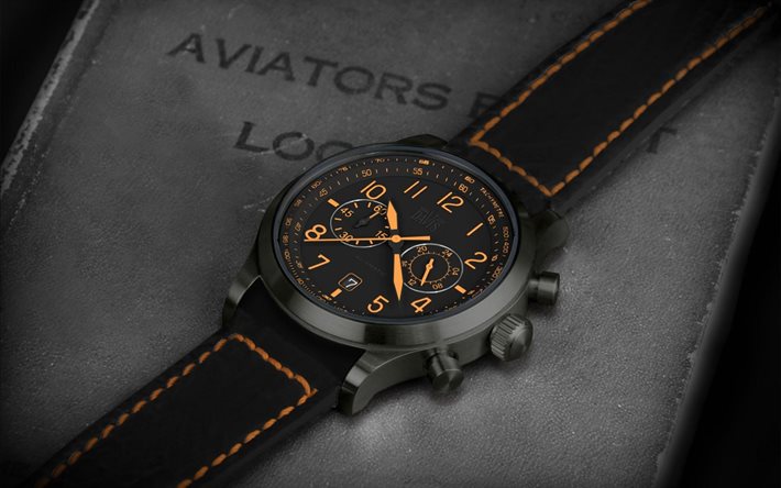 Hamilton Watches, wristwatch, Khaki Aviation