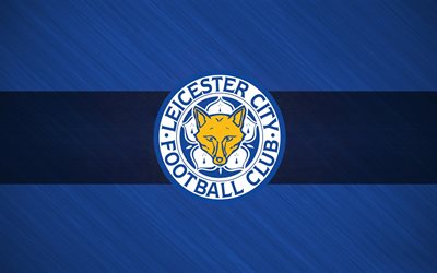 logo, Leicester City, créatif, emblème