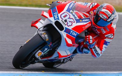 Andrea Dovizioso, Ducati de MotoGP, el italiano piloto de motos, MotoGP en 2016