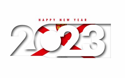 happy new year 2023 ジャージ, 白色の背景, ジャージー, ミニマルアート, 2023 ジャージのコンセプト, ジャージー 2023, 2023 ジャージーの背景, 2023 ハッピーニューイヤー ジャージ
