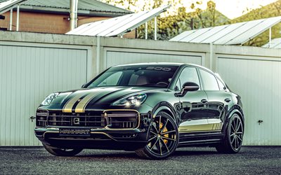 Manhart Cayenne CRT 800, 4k, tuning, 2022 cars, SUV-coupe, 2022 Porsche Cayenne Turbo S Coupe, german cars, Porsche, HDR