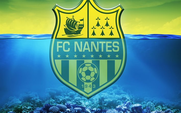 futbol, FC Nantes, Fransa, amblem, yaratıcı